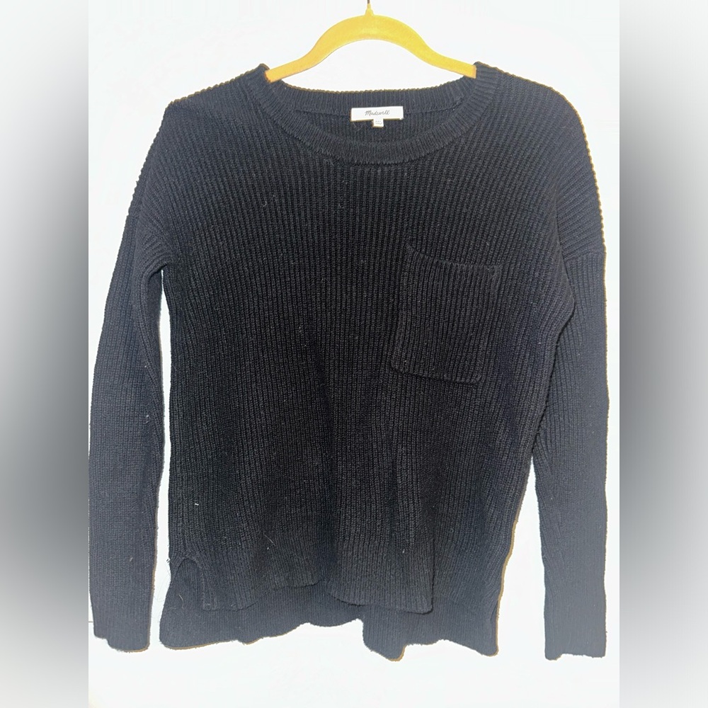 Madewell black sweater size XXS